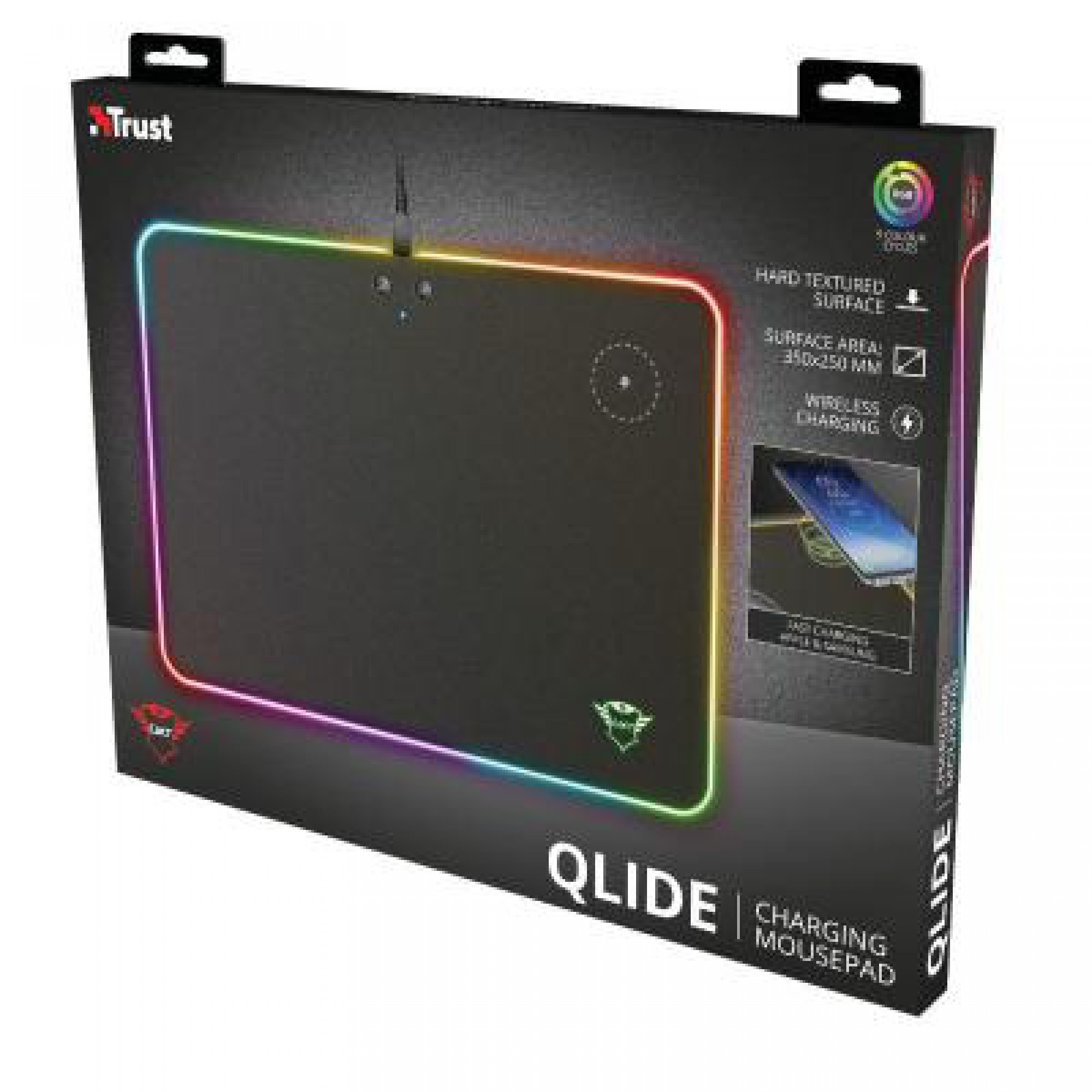 Килимок для мишки Trust GXT750 Qlide Mousepad Qi 5W (23184)