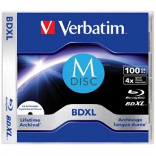 Диск BD Verbatim XL 100Gb 4x 1шт Printable (43833)