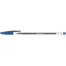 Ручка кулькова Bic Cristal, синя, 4шт в блістері (bc8308601)