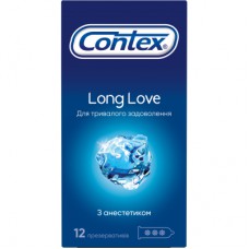 Презервативы Contex Long Love 12 шт. (5060040302545)
