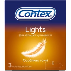 Презервативы Contex Lights 3 шт. (5060040300114)