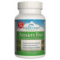 Вітамінно-мінеральний комплекс Ridgecrest Herbals Комплекс для Зниження Стресу, Anxiety Free, RidgeCrest Herba (RDH-00320)