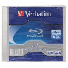 Диск BD Verbatim 25Gb 6x Slim Case 20шт (43783)