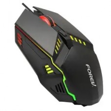 Мишка Forev FV-Q3 з RGB підсвіткою чорний