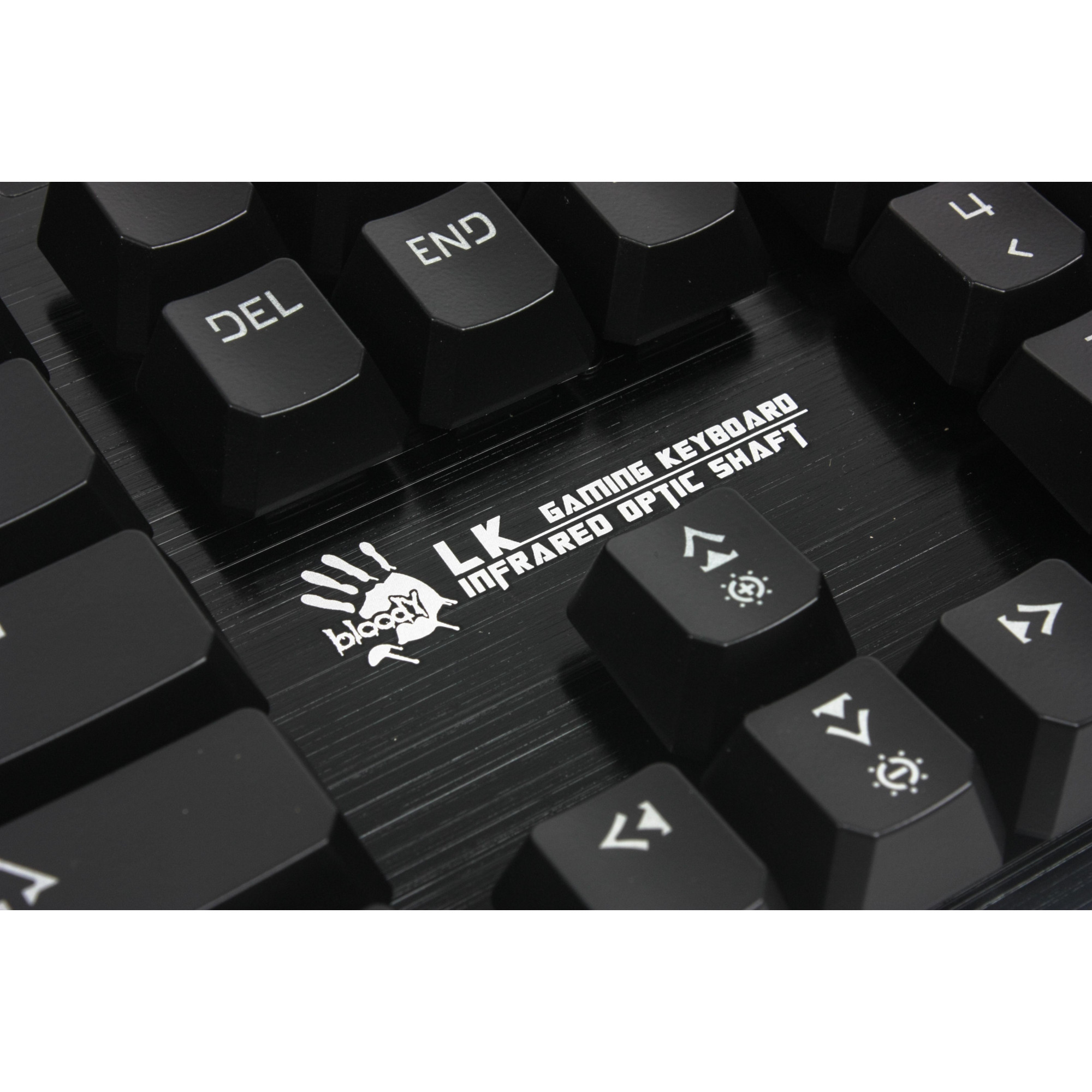 Клавіатура мультимедійна A4-Tech  Bloody B820R, USB, чорний
