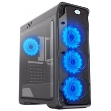 Корпус ATX Gamemax StarLight B-Blue чорний без БЖ