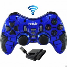 Геймпад HV-G89W безпровідний USB+PS2+PS3 HAVIT синій