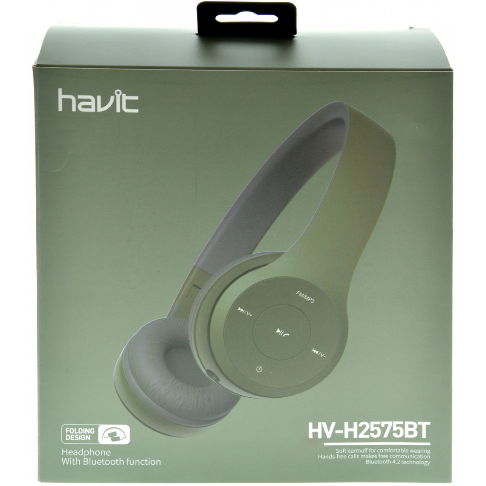 MP3 Bluetooth Навушники Havit HV-H2575BT зелений