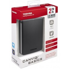 Накопичувач зовнішній Toshiba 2Tb Canvio USB3.0 Black