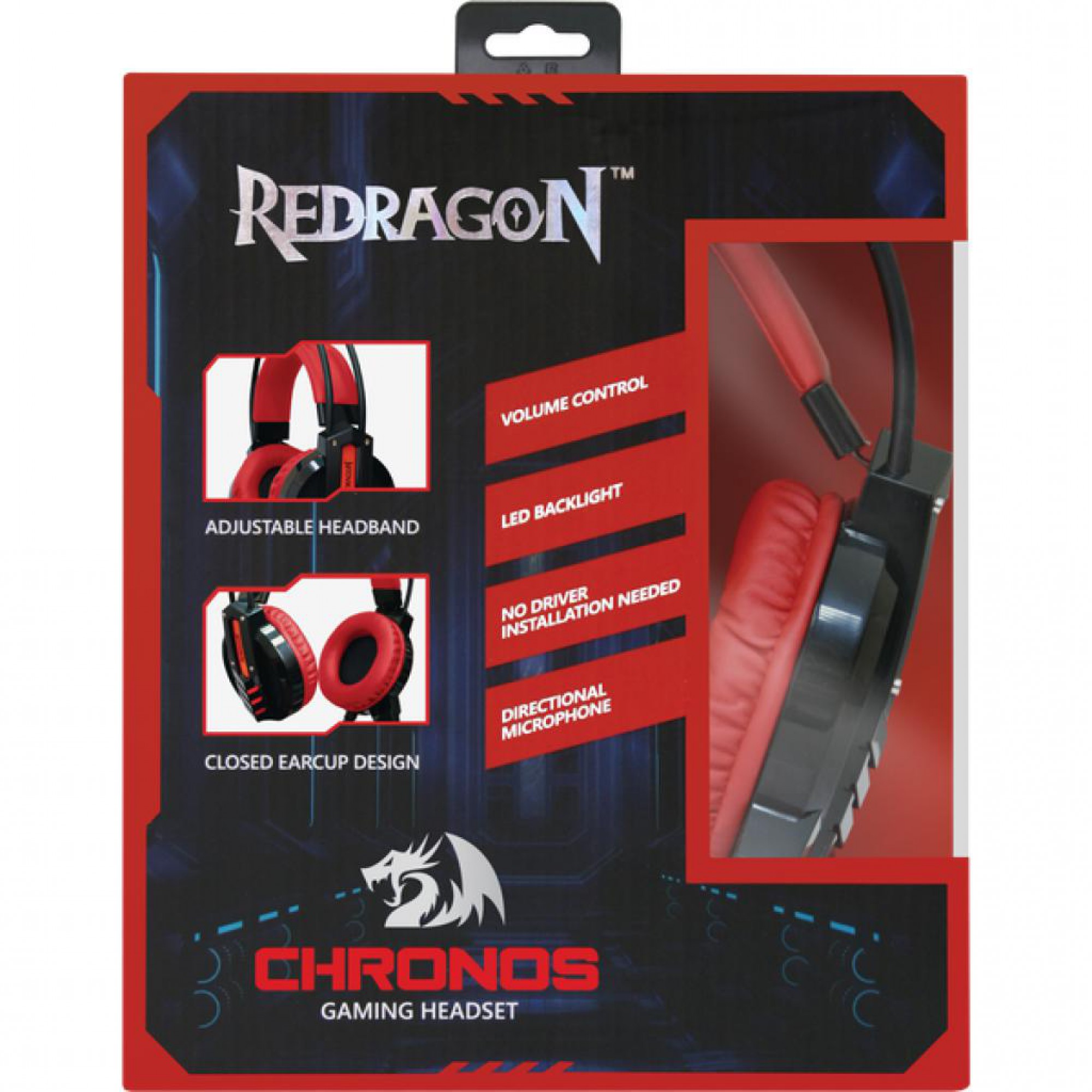 Навушники Defender RedRagon Chronos