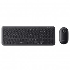Клавіатура+мишка безпровідна Havit HV-KB254GCM круглі кнопки