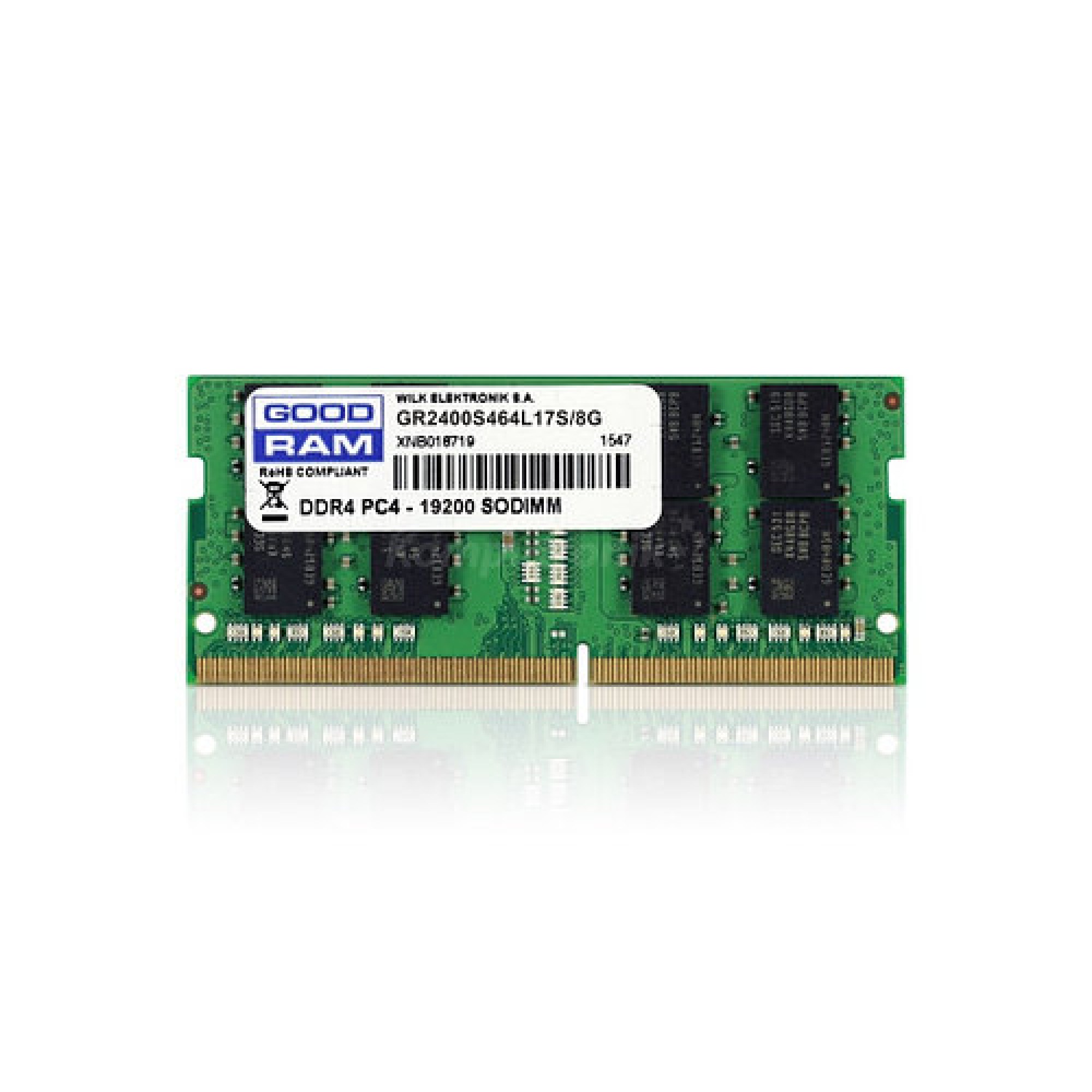 Пам'ять So-Dimm DDR4 8Gb PC2400 Goodram