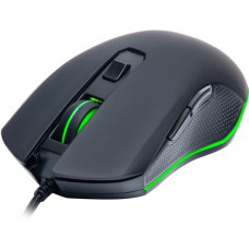 Мишка Real-El RM-550 з підсвіткою чорний