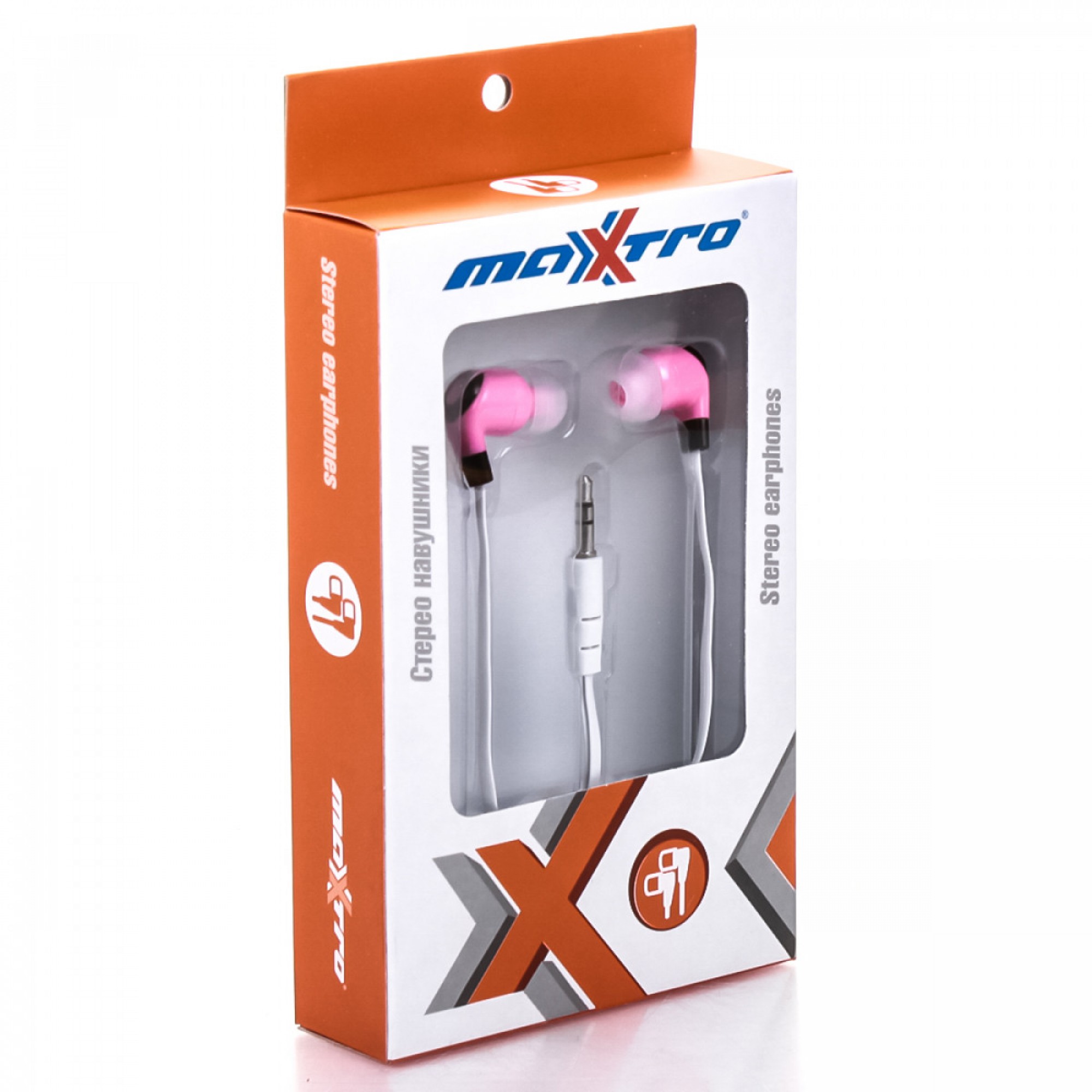 Навушники Maxter EMP-102 розовий