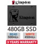 Накопичувач SSD 480Gb Kingston A400 SATA3