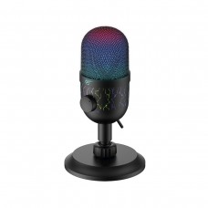 Мікрофон Havit HV-GK52 з RGB підсвіткою чорний
