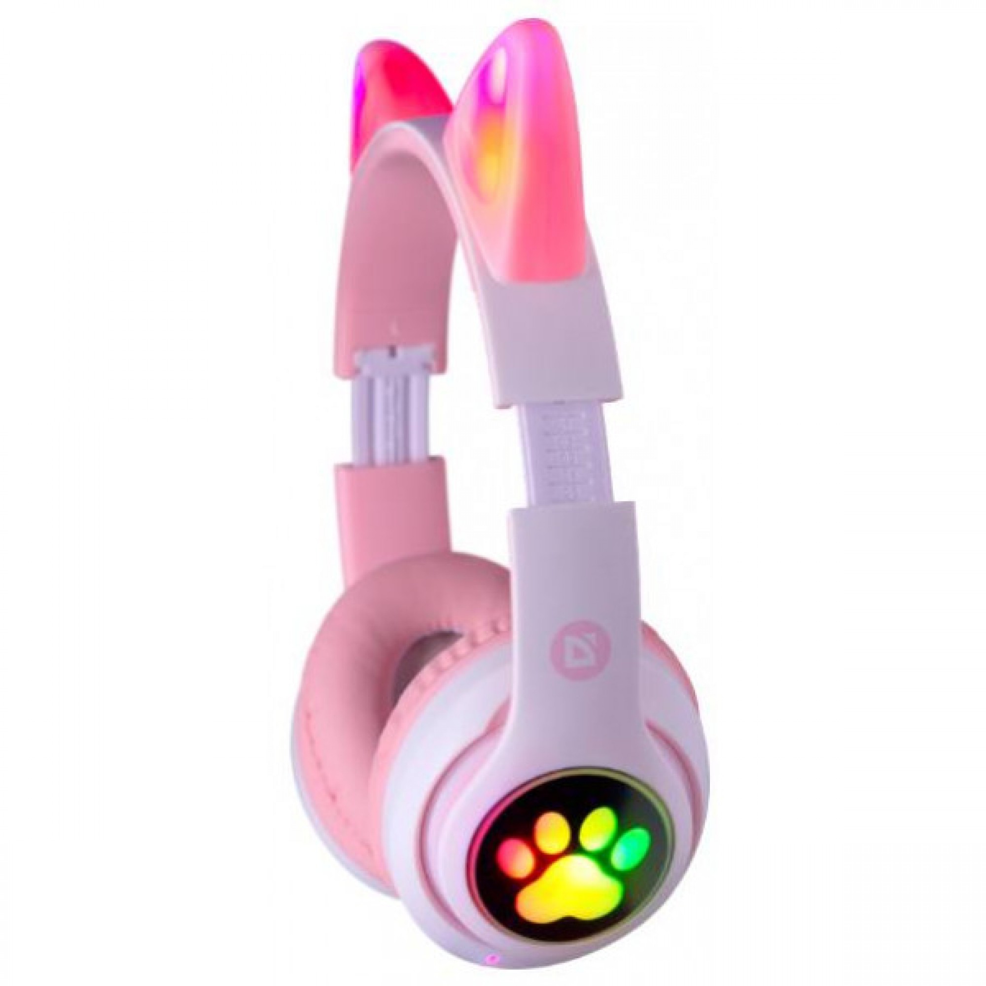 MP3 Bluetooth Навушники Defender B585 біло-розовий