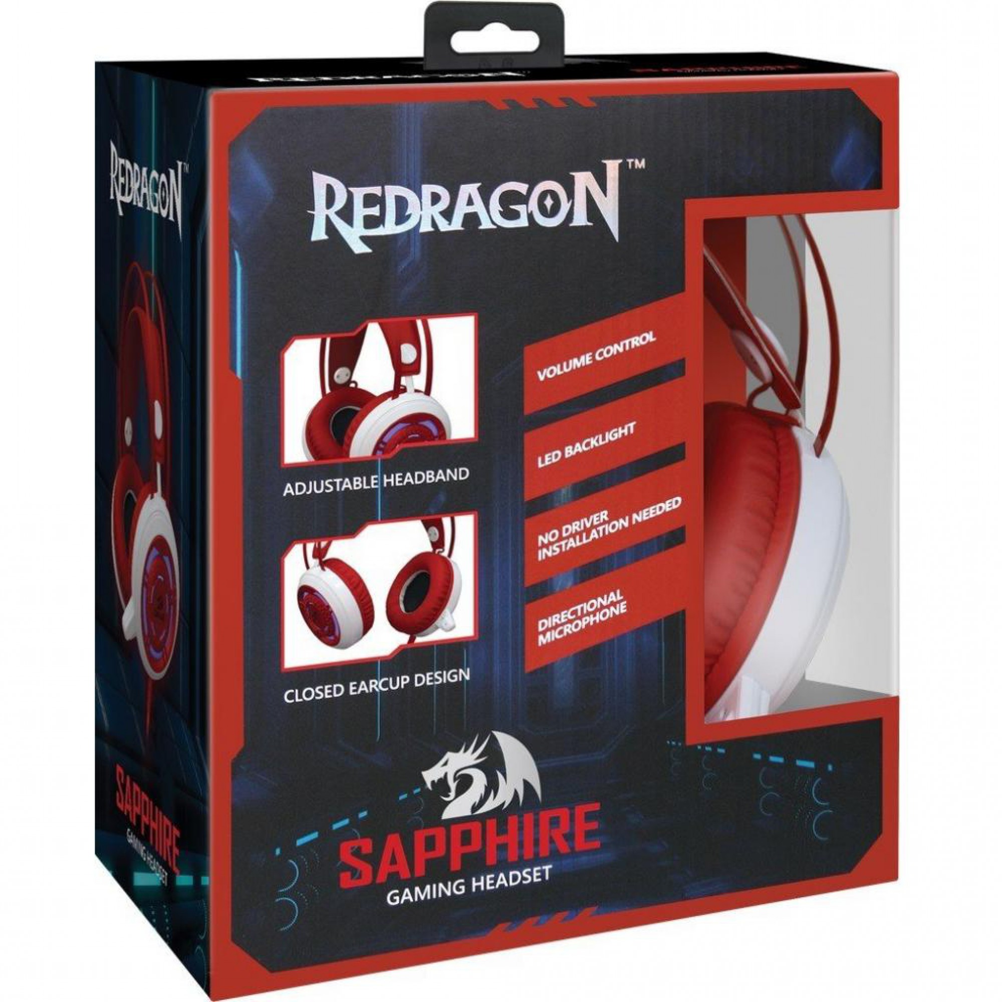 Навушники Defender RedRagon Sapphire