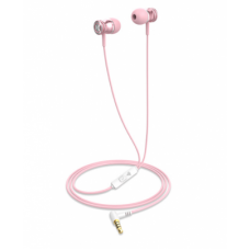 Навушники Havit HV-E303P вакуумні з мікрофоном розовий