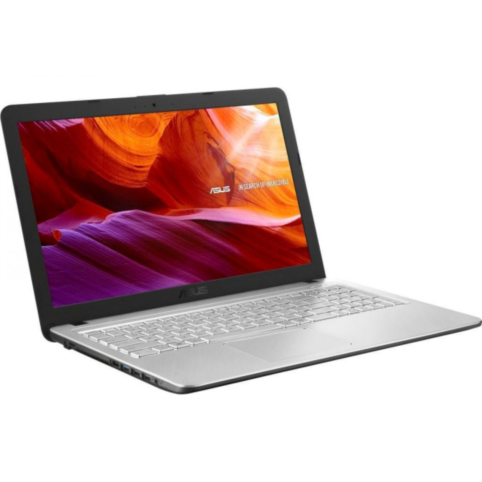 Asus X543M Celeron 15.6"/n4000 (1.1- 2.6 )/4/500Gb/noODD/WiFi/Web/BT сріблястий