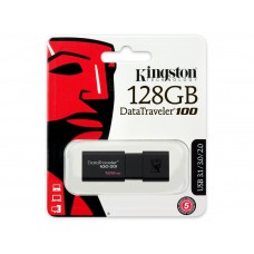 USB Flash накопичувач Kingston 128Gb DT100 G3 USB 3.1 чорний