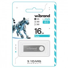 USB Flash накопичувач WiBrand 16Gb Puma сірий