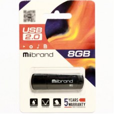 USB Flash накопичувач MiBrand 8Gb Grizzly чорний