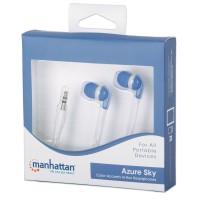 Навушники Manhattan In-Ear Color Accents - Azure sky синій