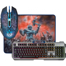 Клавіатура+мишка з килимком Defender Kiling Storm MKP-013L