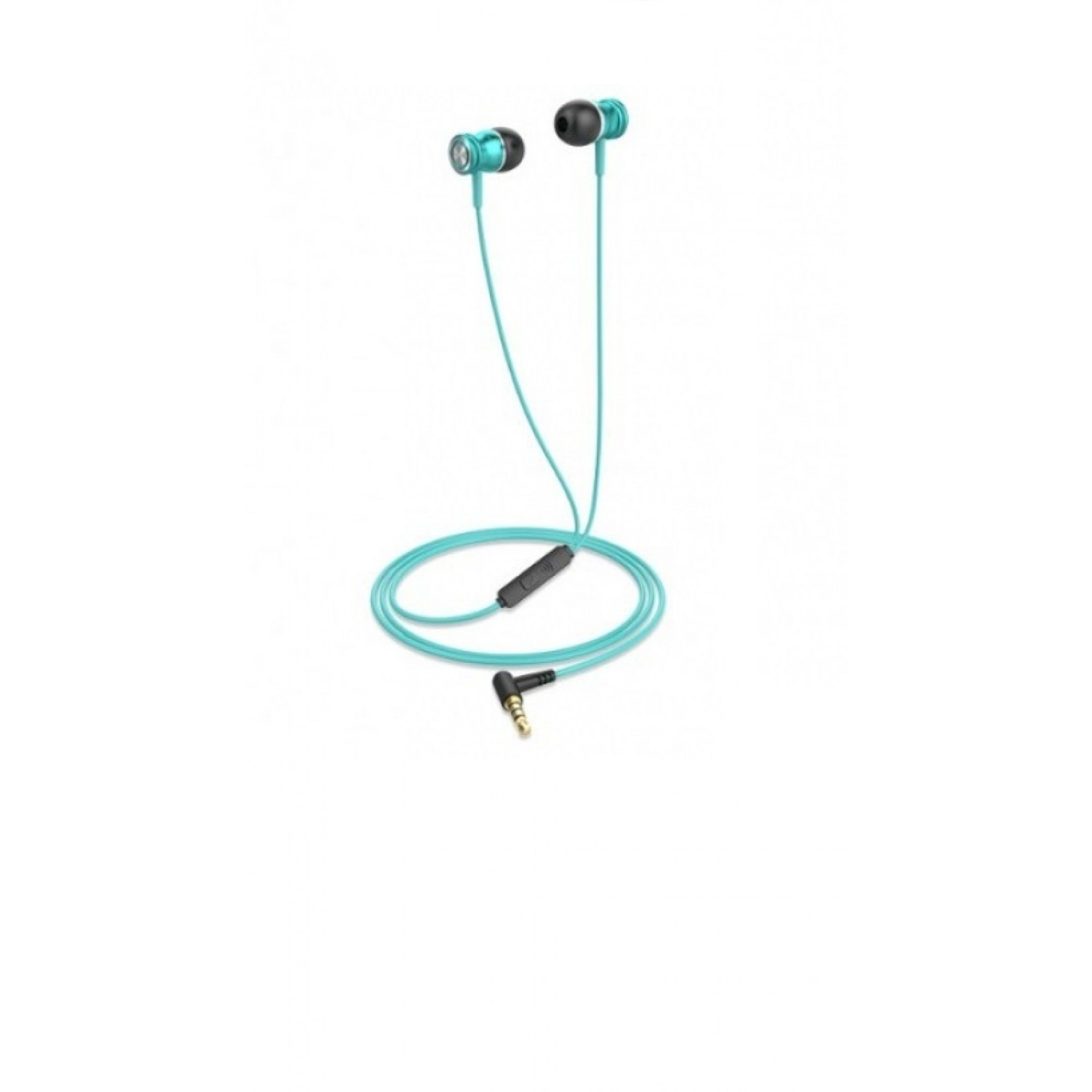 Навушники Havit HV-E303P вакуумні з мікрофоном зелений