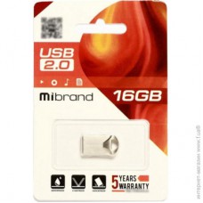 USB Flash накопичувач MiBrand 16Gb Hawk сірий