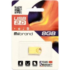 USB Flash накопичувач MiBrand 8Gb Hawk золотистий