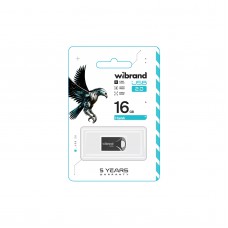 USB Flash накопичувач WiBrand 16Gb Hawk чорний