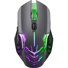 Мишка безпровідна Defender Katana GM-511 акум. 400mAh з підсвіткою чорний