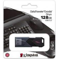 USB Flash накопичувач KingstonDT 128Gb Exodia Onyx USB 3.2 чорний