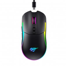 Мишка безпровідна Havit HV-MS1020WB акум. 600mAh з RGB підсвіткою чорний