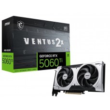 Відеокарта MSI RTX 5060 Ti 8G VENTUS 2X PLUS GDDR7 Black