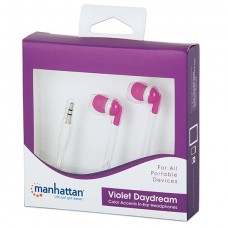 Навушники Manhattan In-Ear Color Accents -Violet Daydream фіолетовий