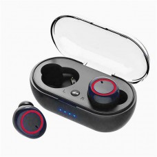 Bluetooth навушники TWS Y50+безпровідна зарядка червоний