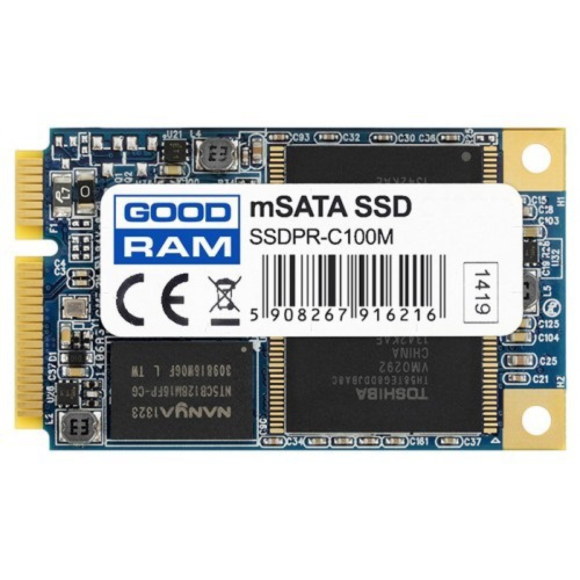 Накопичувач mSSD 120Gb GoodRAM C100 mSATA III 2.5" MLC