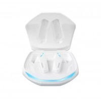 Bluetooth навушники Lenovo GM2 pro + безпровідна зарядка, білий