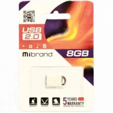 USB Flash накопичувач MiBrand 8Gb Lynx сірий