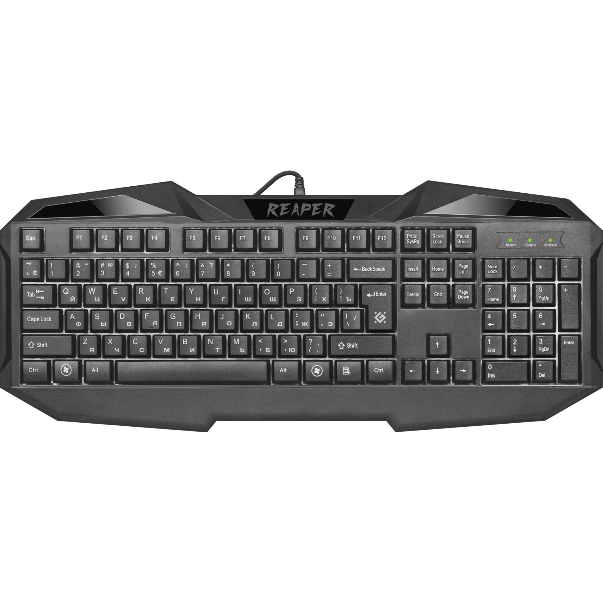 Клавіатура+мишка з килимком Defender Reaper MKP-018