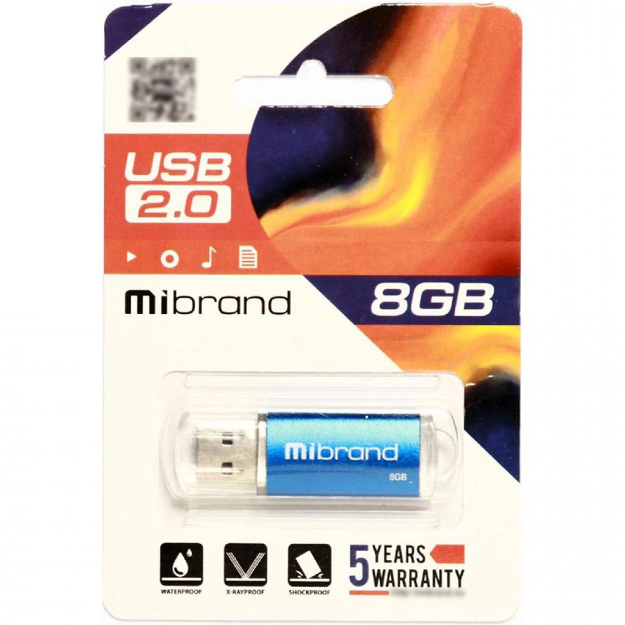 USB Flash накопичувач MiBrand 8Gb Cougar синій