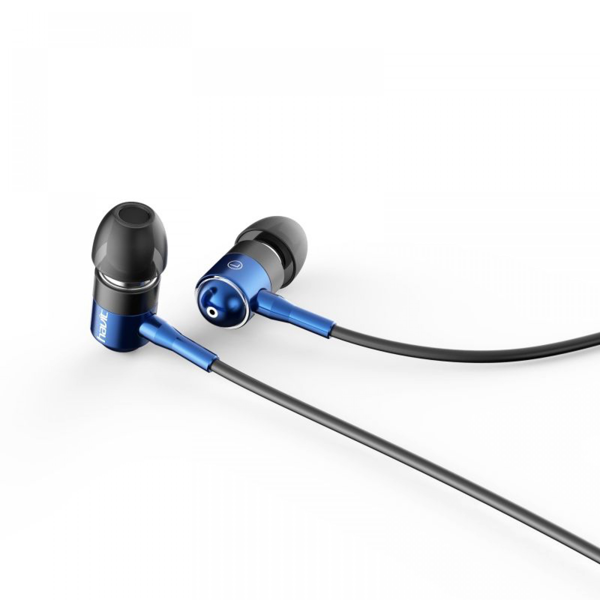 Навушники Havit HV-L670 вакуумні з мікрофоном синій