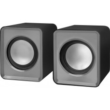 Акустична система 2.0 USB Defender Speaker SPK-22 чорно-сірий