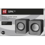 Акустична система 2.0 USB Defender Speaker SPK-22 чорно-сірий